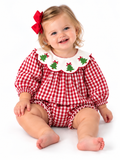 Plaid Christmas Tree Bloomer Set