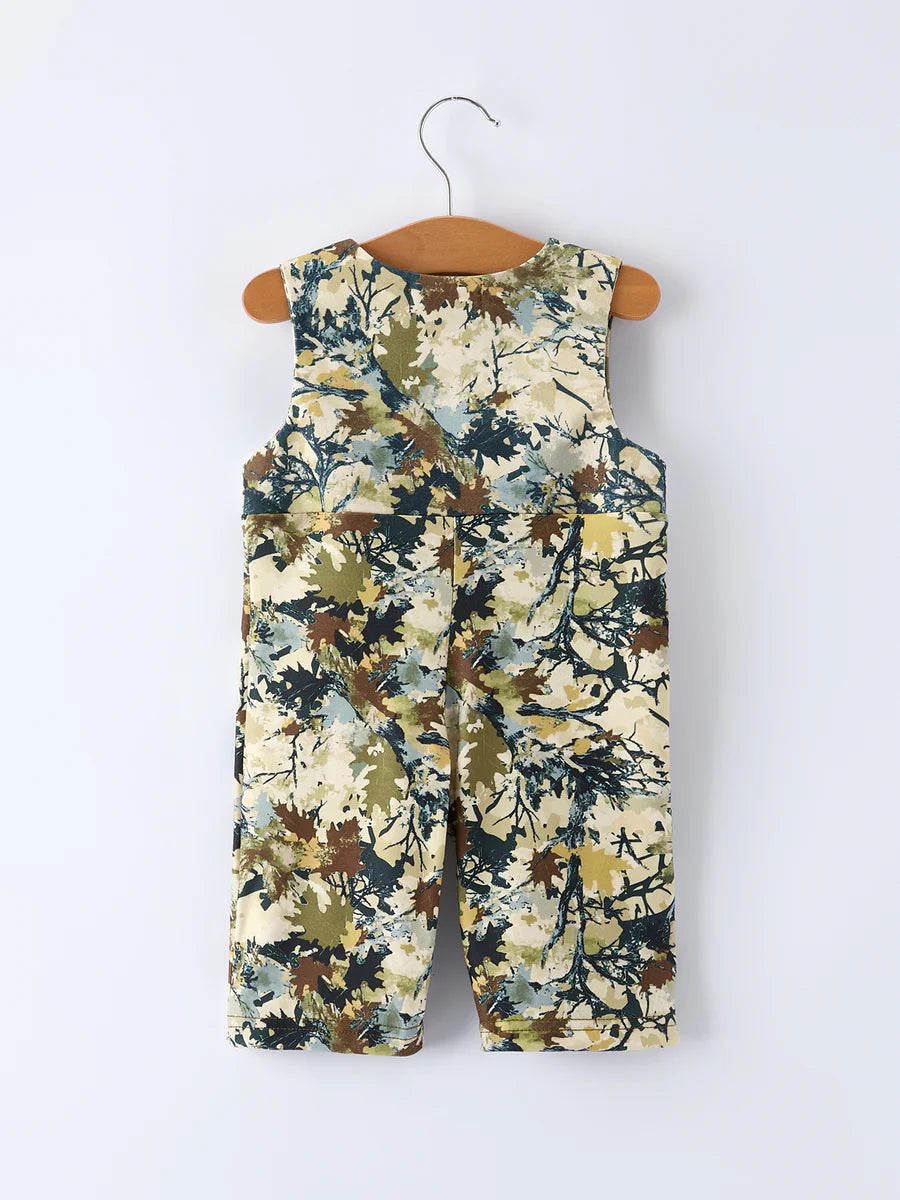 Camo Duck Romper/Jon Jon