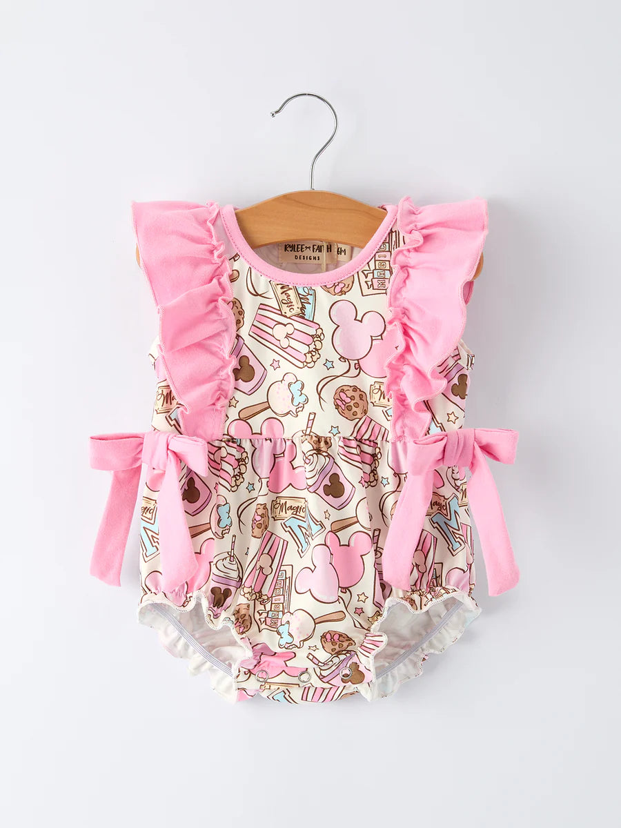 Sweet Treat Bow Romper