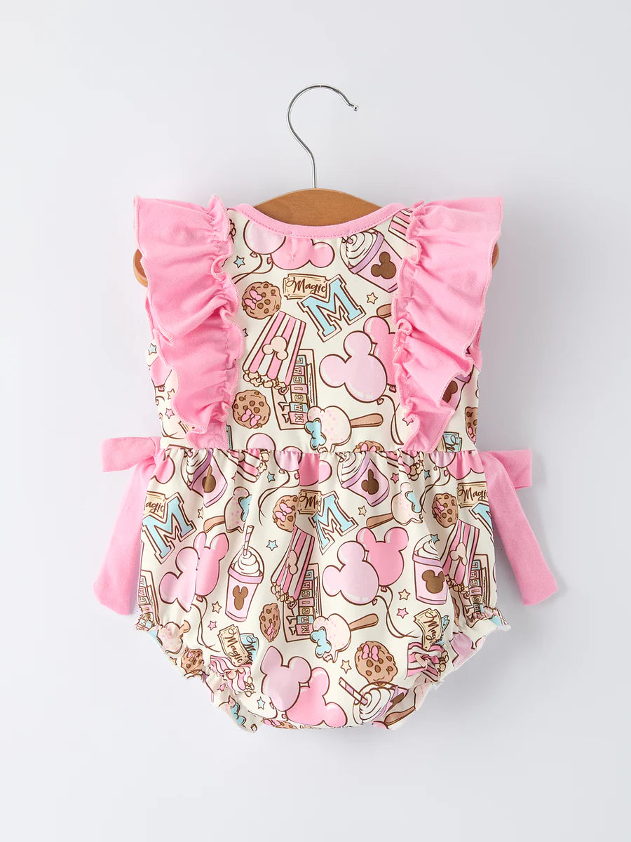 Sweet Treat Bow Romper