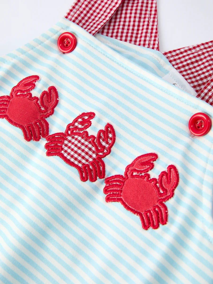 Crab Striped Romper