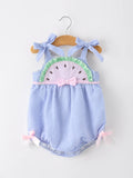 Watermelon Striped Romper