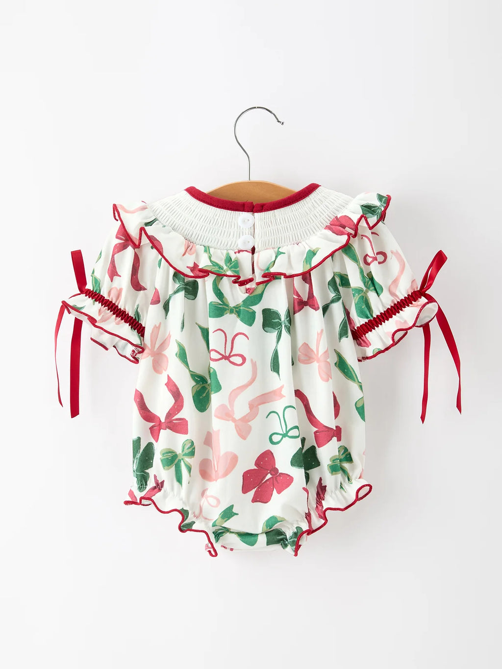 Holly Jolly Bubble Romper