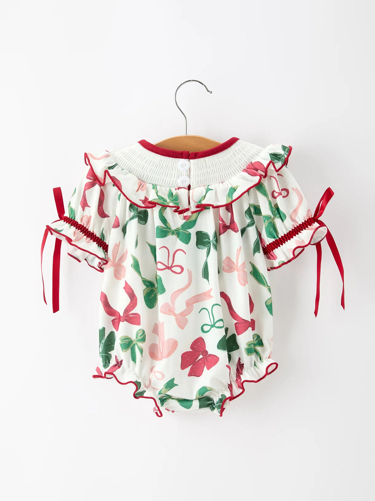 Holly Jolly Bubble Romper