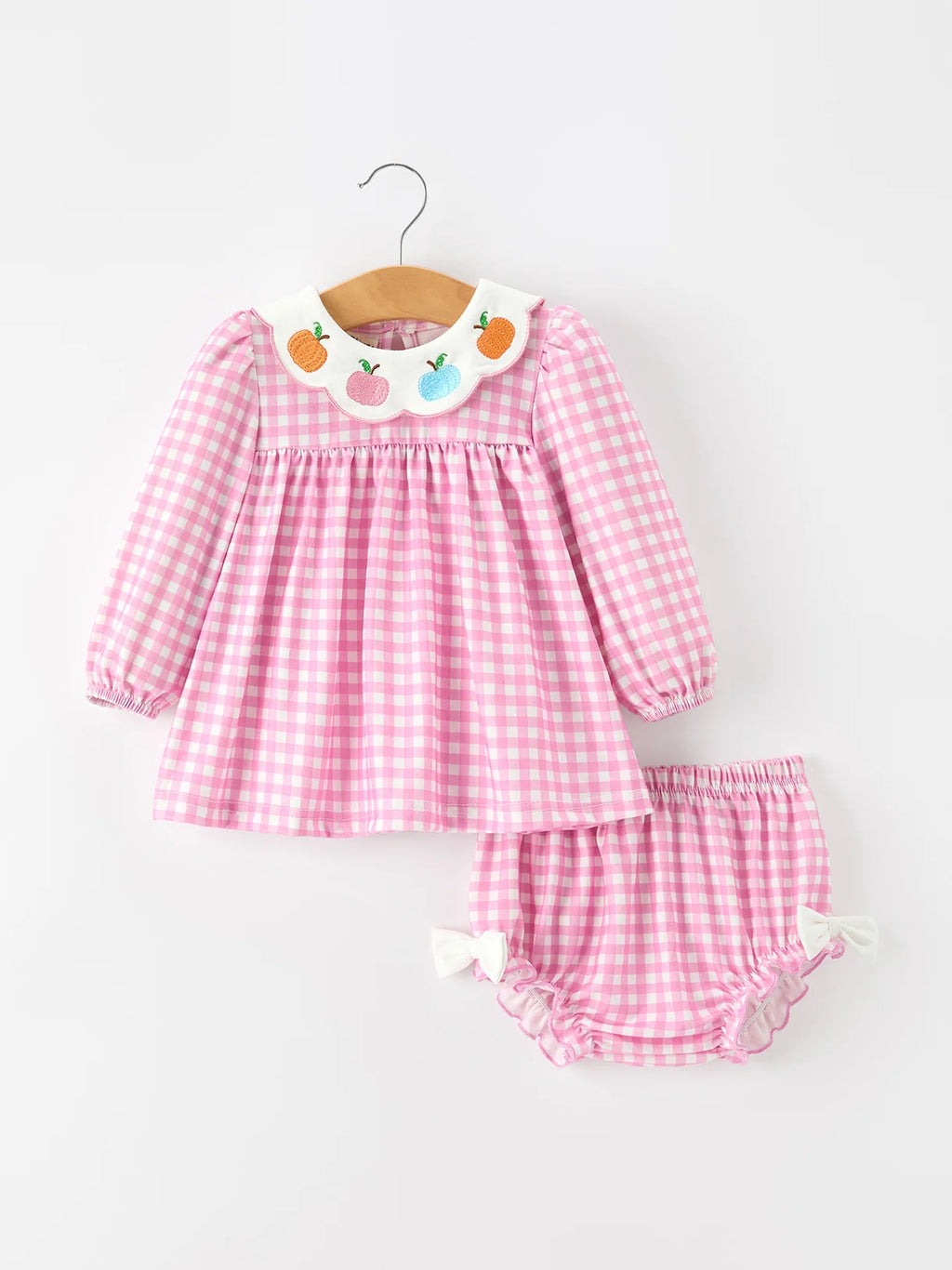 Pink Pumpkin 2-Piece Bloomer Set