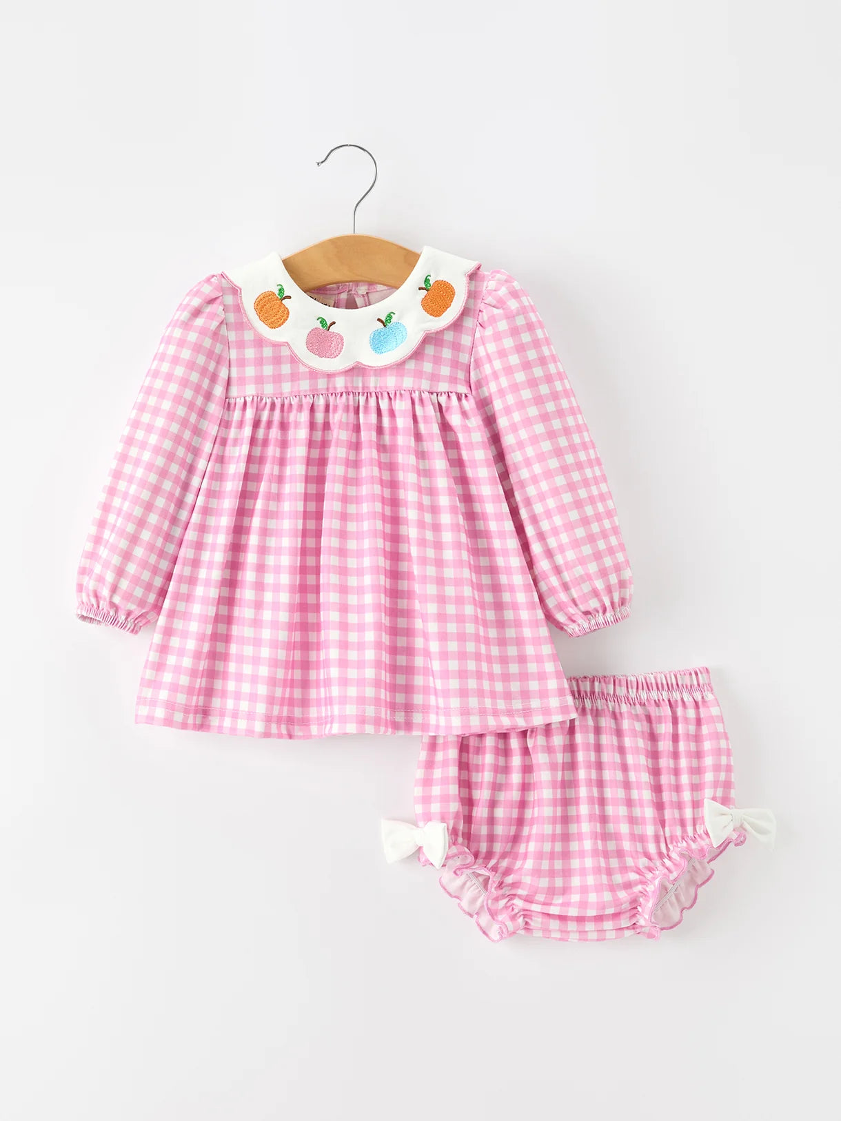 Pink Pumpkin 2-Piece Bloomer Set