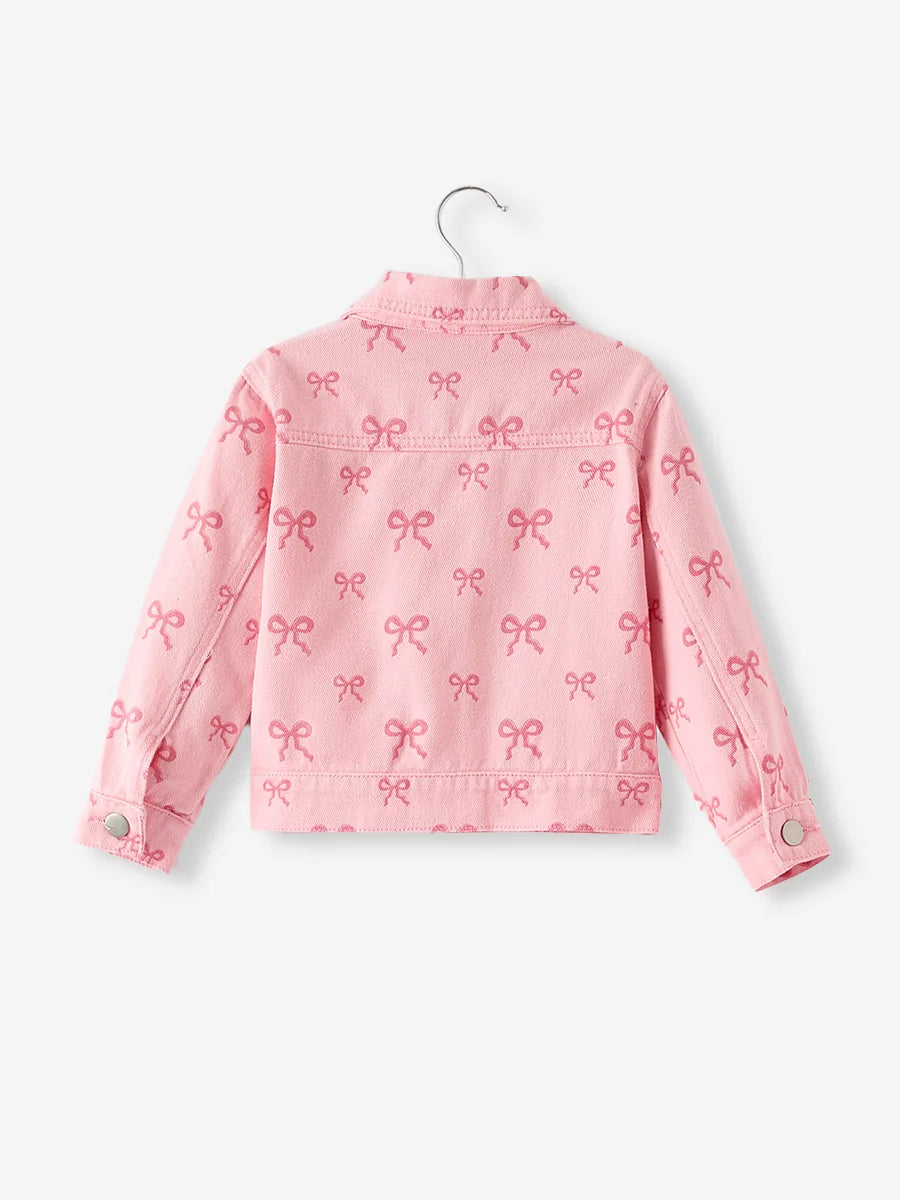 Bow Denim Jacket