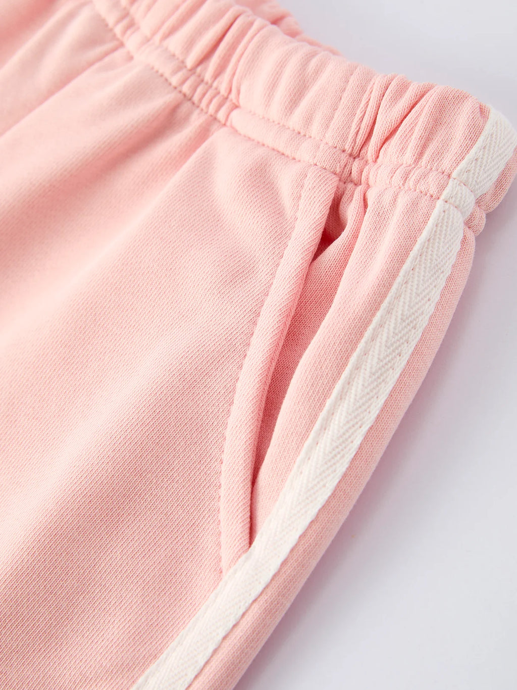 Pink Bow Sweat Set