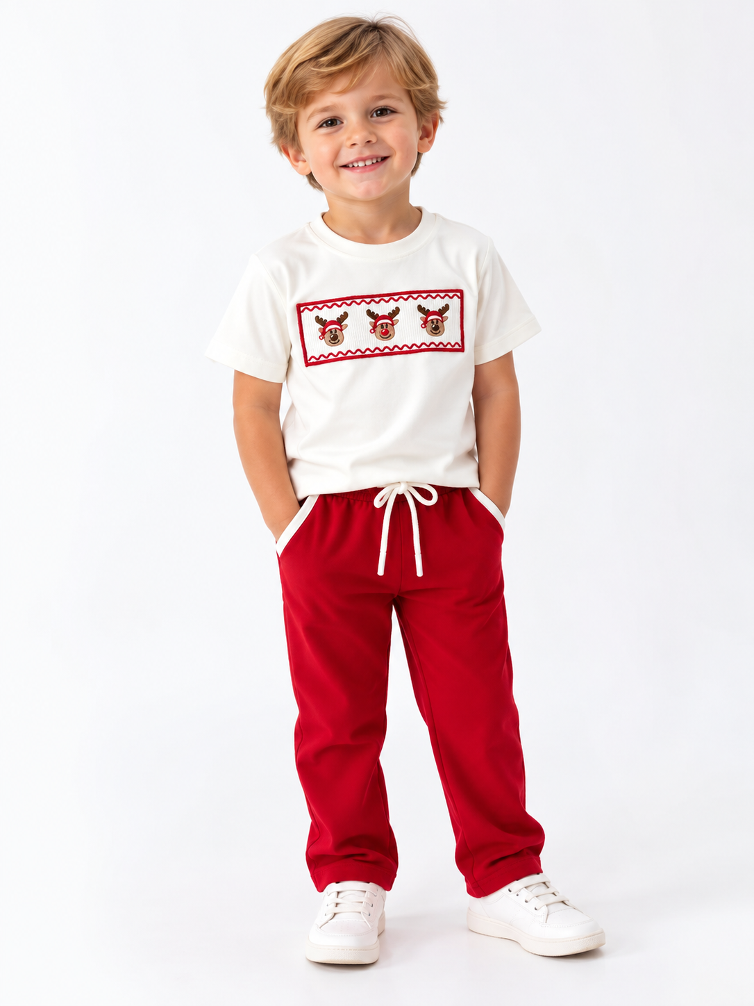 Boys Reindeer 2-Piece Set
