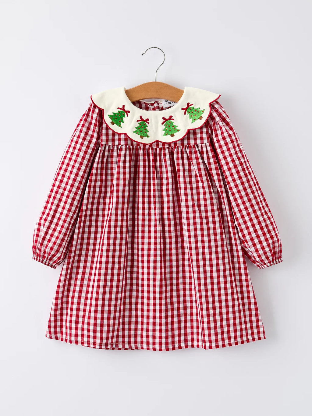 Plaid Christmas Tree Dress