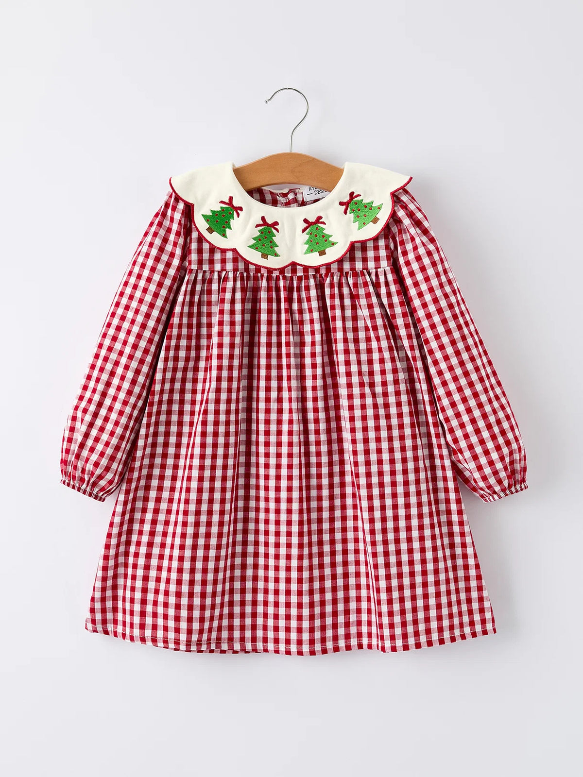 Plaid Christmas Tree Dress