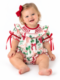Holly Jolly Bubble Romper