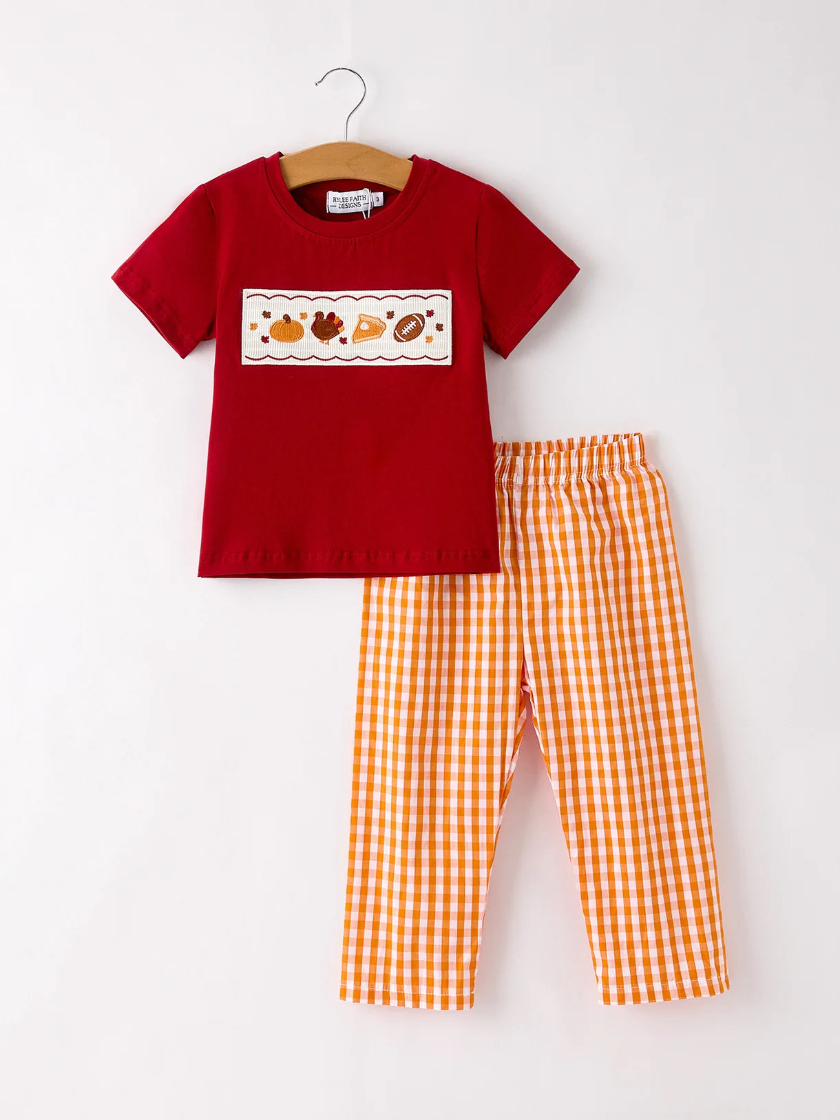 Fall Football 2-Piece Set