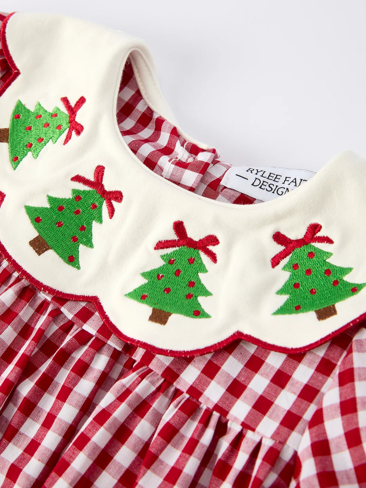 Plaid Christmas Tree Dress