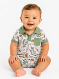 Fishing Romper With Pocket