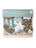 Socks Trio (blue howdy)
