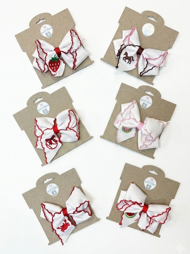 4" Hairbow With Designs