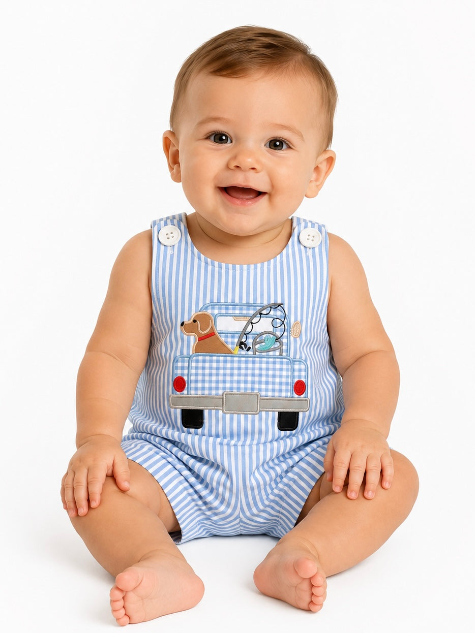 Dog/Truck Romper