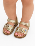 Baby Girl Gold Sandals