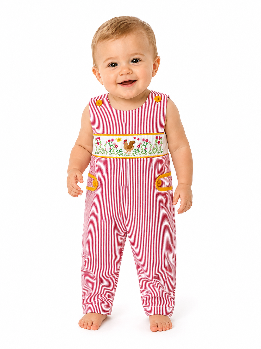 Rooster Romper/ Jon Jon