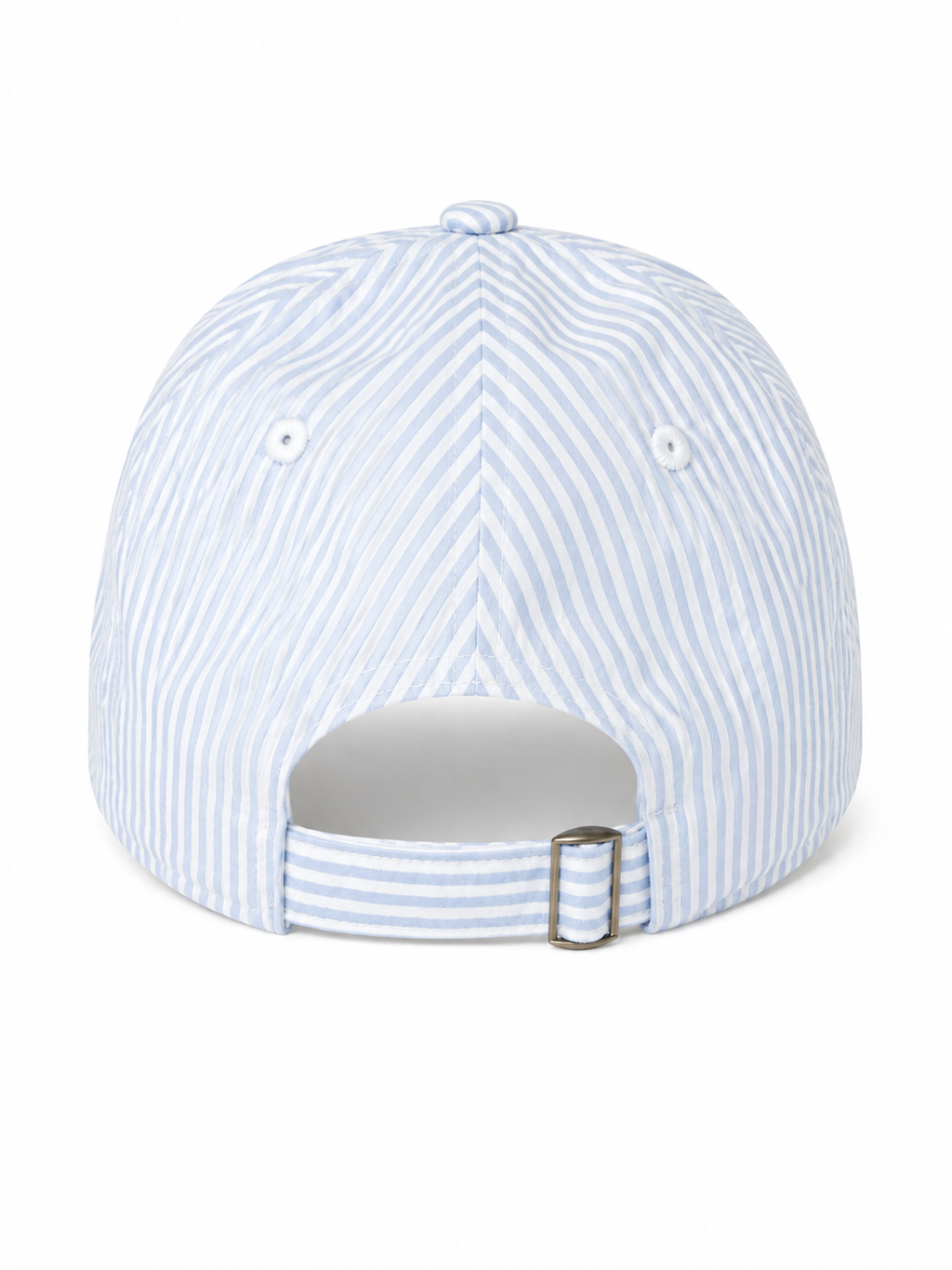 Striped Hat with Dog