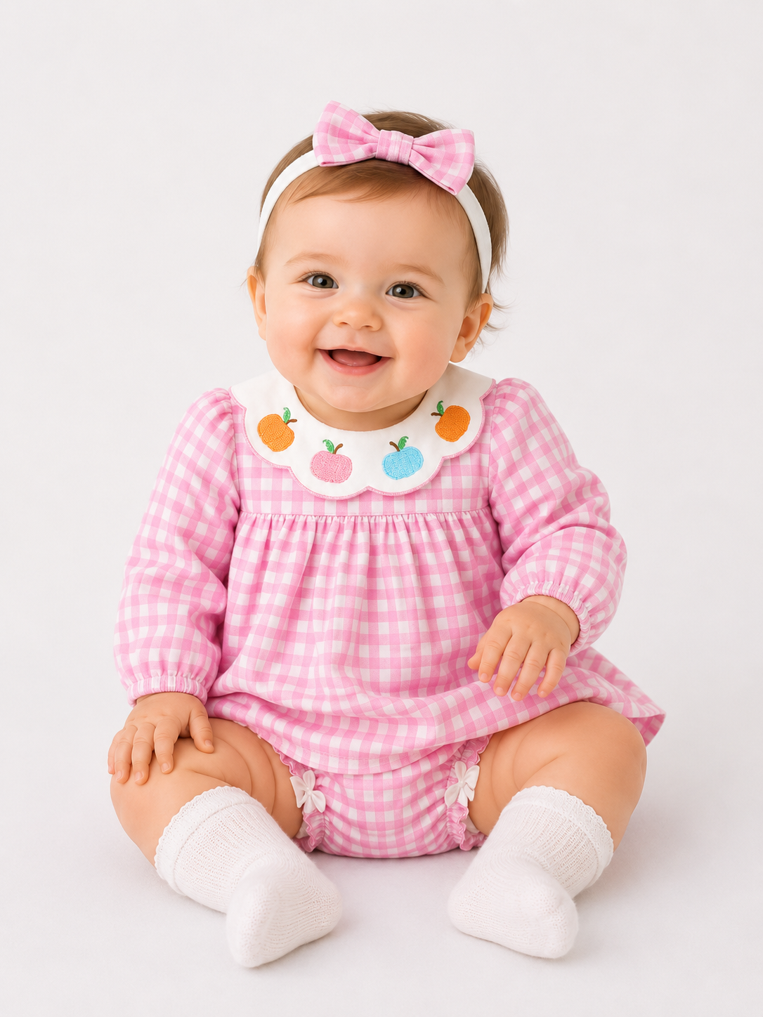 Pink Pumpkin 2-Piece Bloomer Set