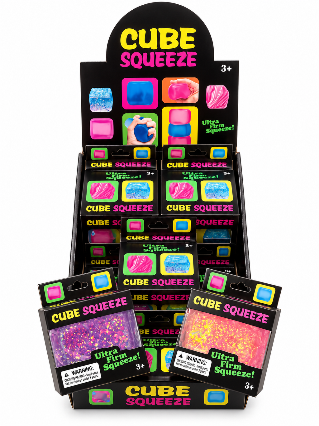 Mystery Glitter Cube Squishy