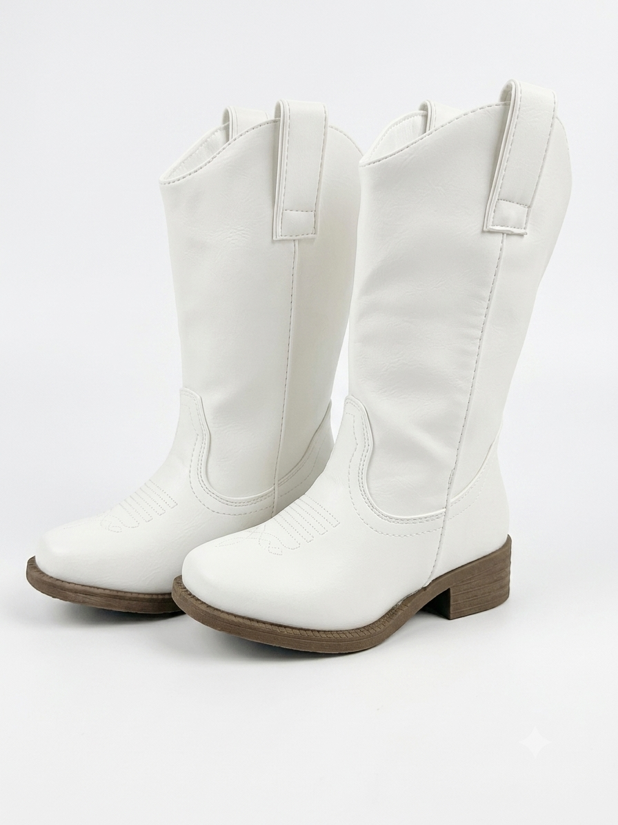 White Cowgirl Western Boots