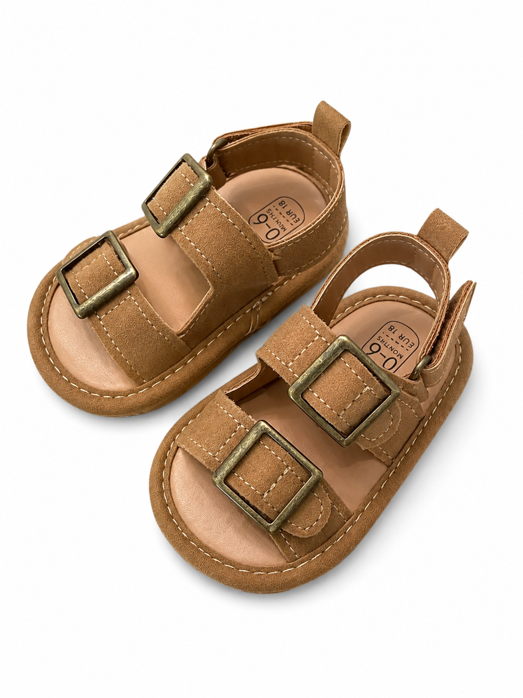 Infant Brown Strap Sandals