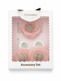 Boxed Flower Booties & Headband Set