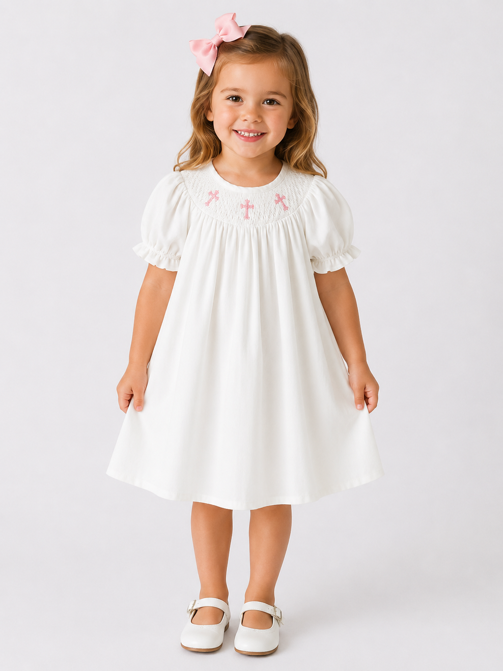 White Cross Dress