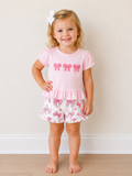 Bow Shorts Set