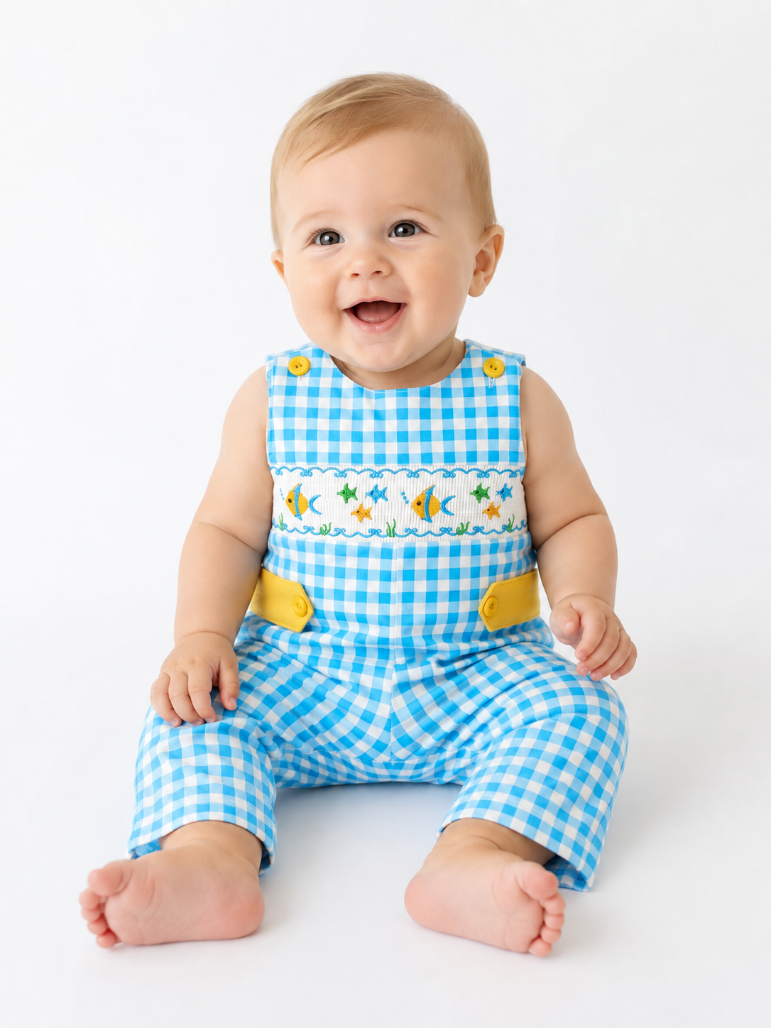 Fish Romper/Jon Jon