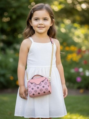 Pink Patterned Purse