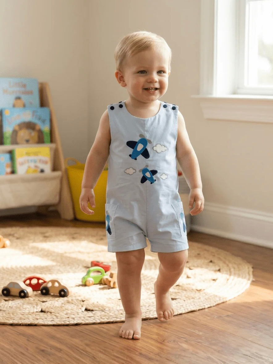 Airplane Romper/Jon Jon