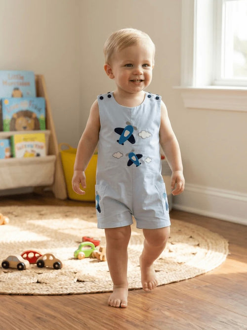 Airplane Romper/Jon Jon