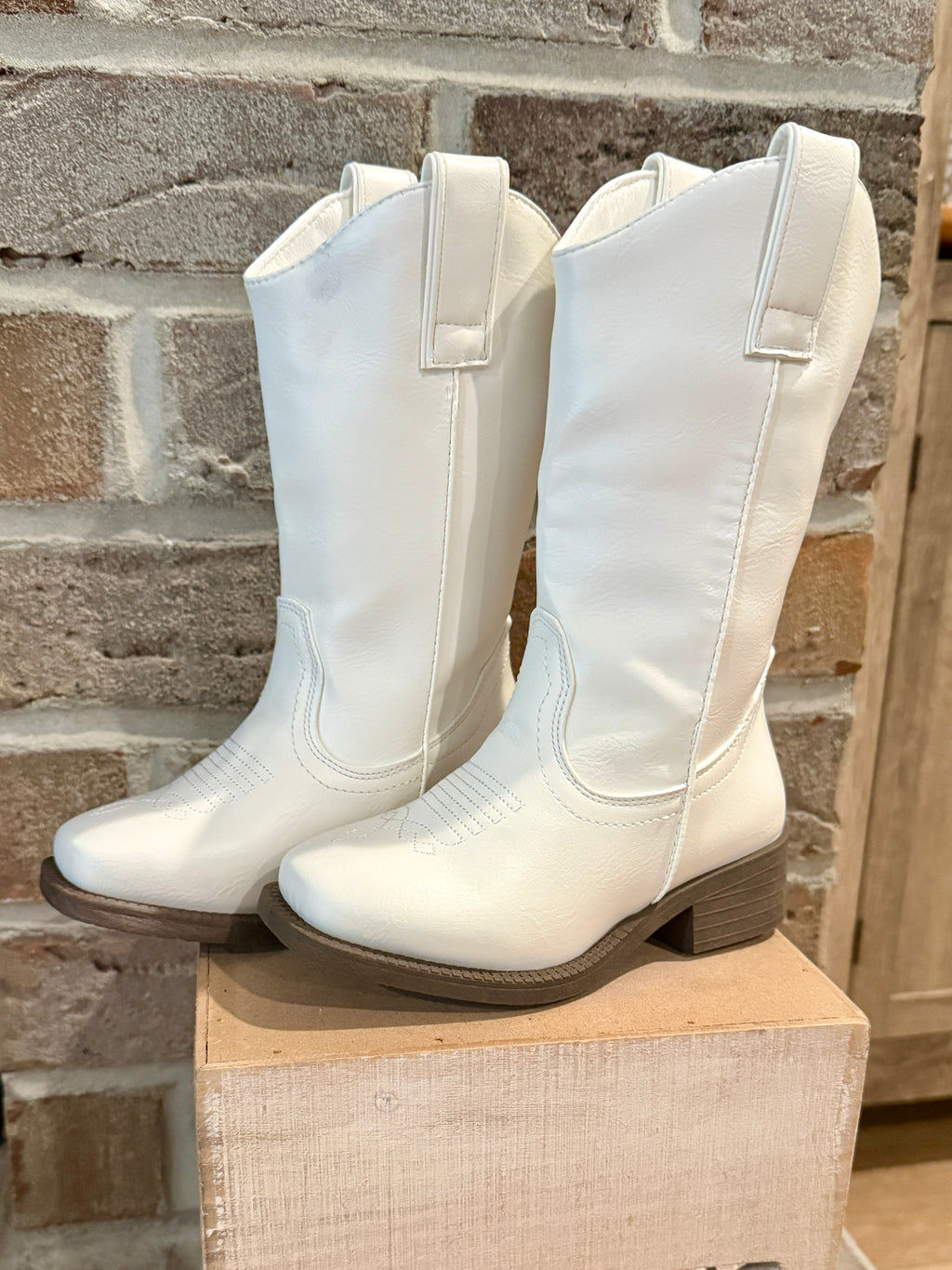 White Cowgirl Western Boots