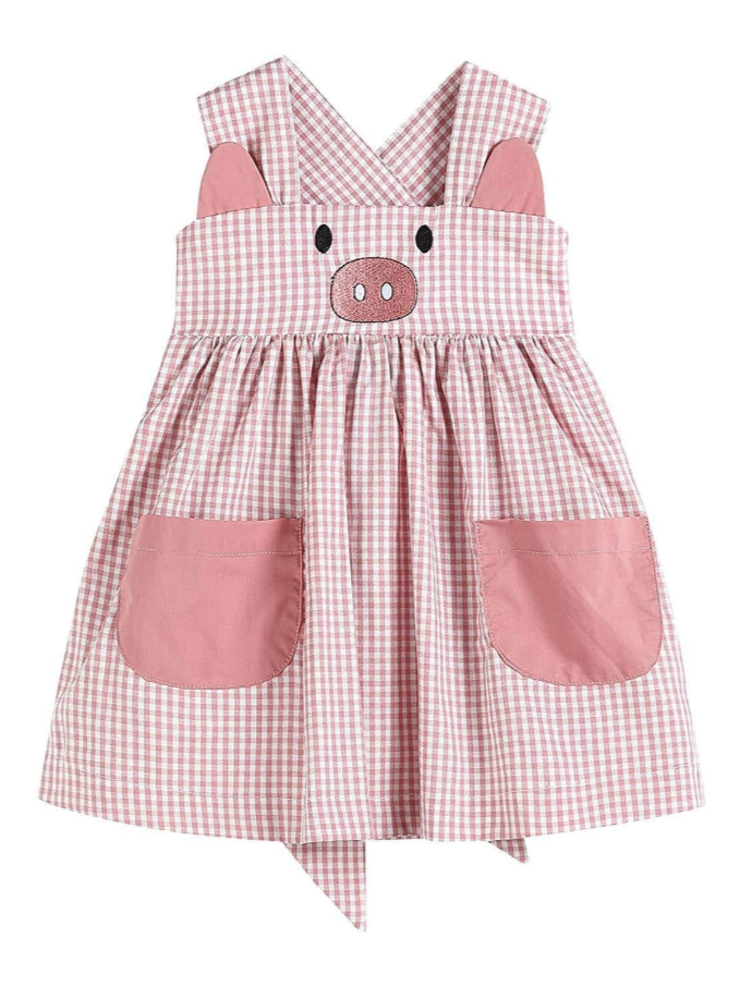 Gingham Pig Dress