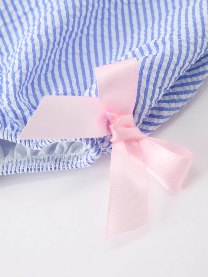 Watermelon Striped Romper